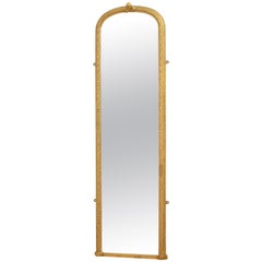 Tall and Slim Early Victorian Pier Mirror