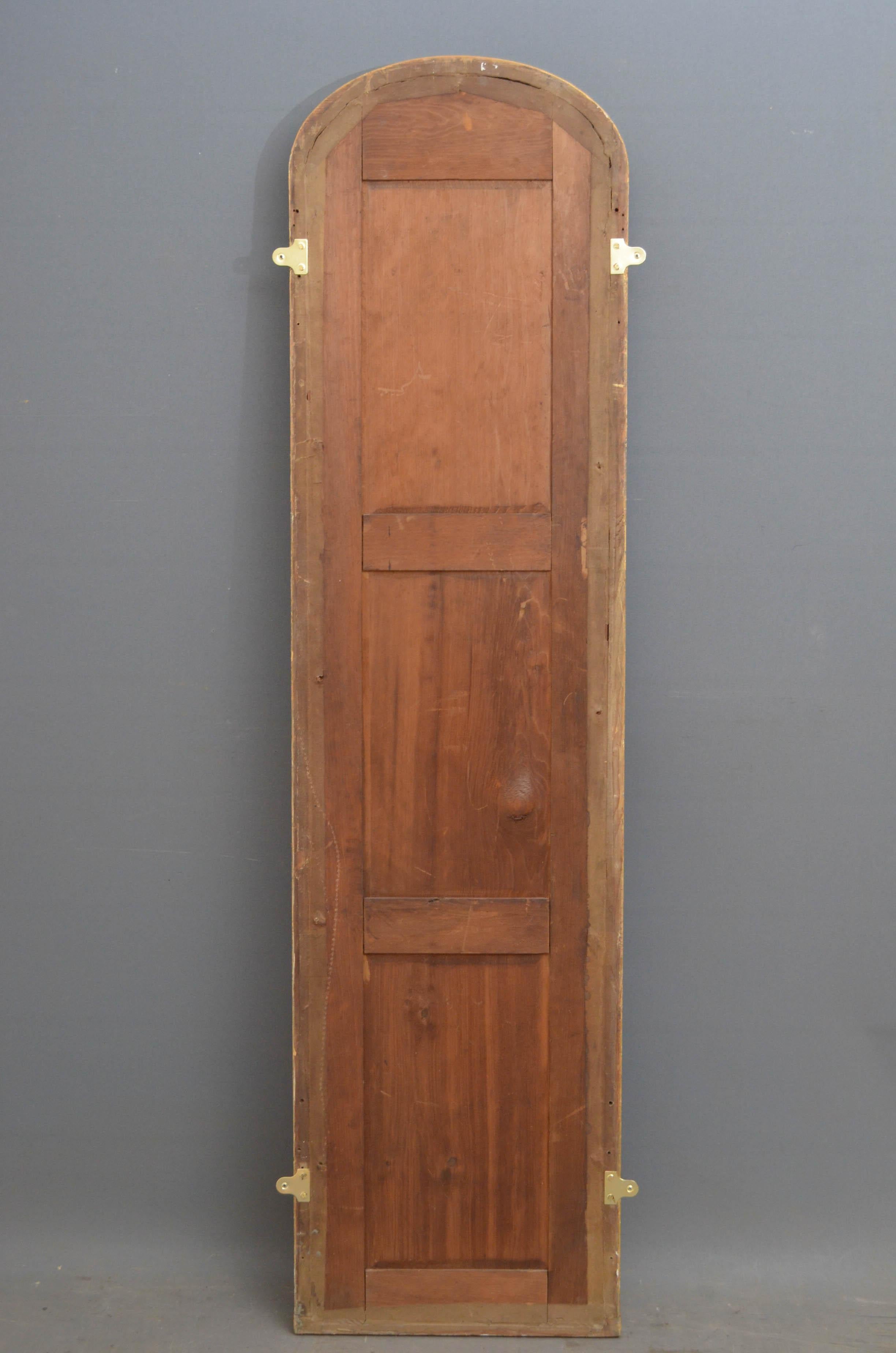 Tall and Slim Victorian Mirror 5