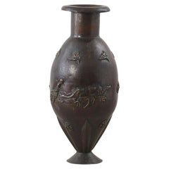 Große Angelo Bragalini-Vase aus Kupfer – Italien, 1950er Jahre