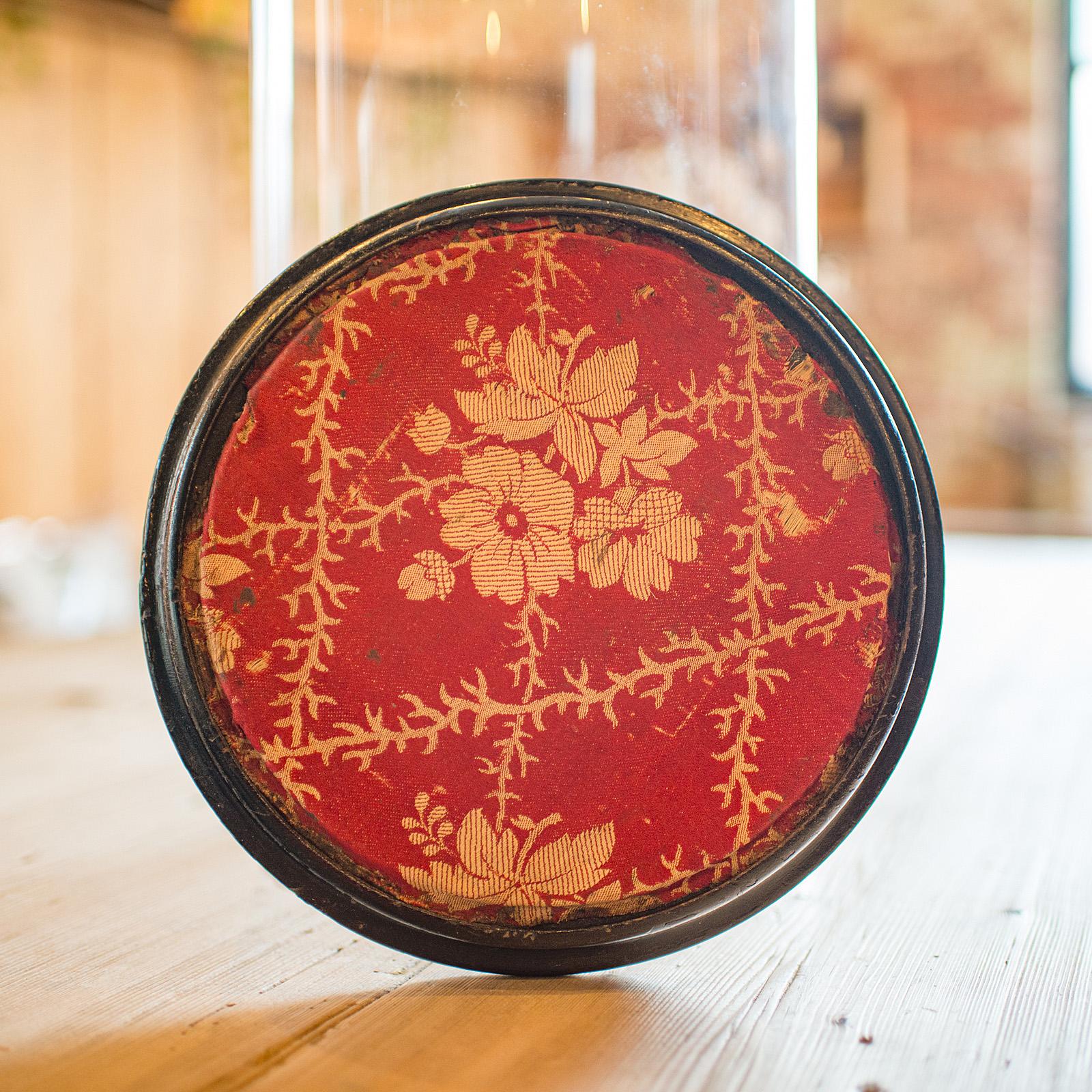 Großer antiker Collector's Dome, englisch, Glas, Ornament-Vitrine, spätviktorianisch (20. Jahrhundert) im Angebot