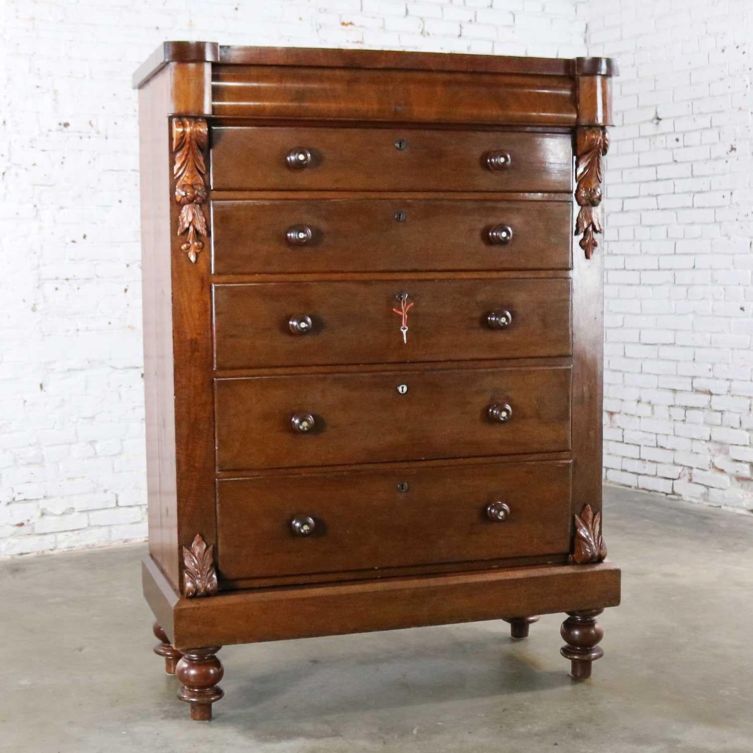 edwardian chest of drawers