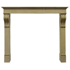 Tall Antique Fireplace Mantel from France
