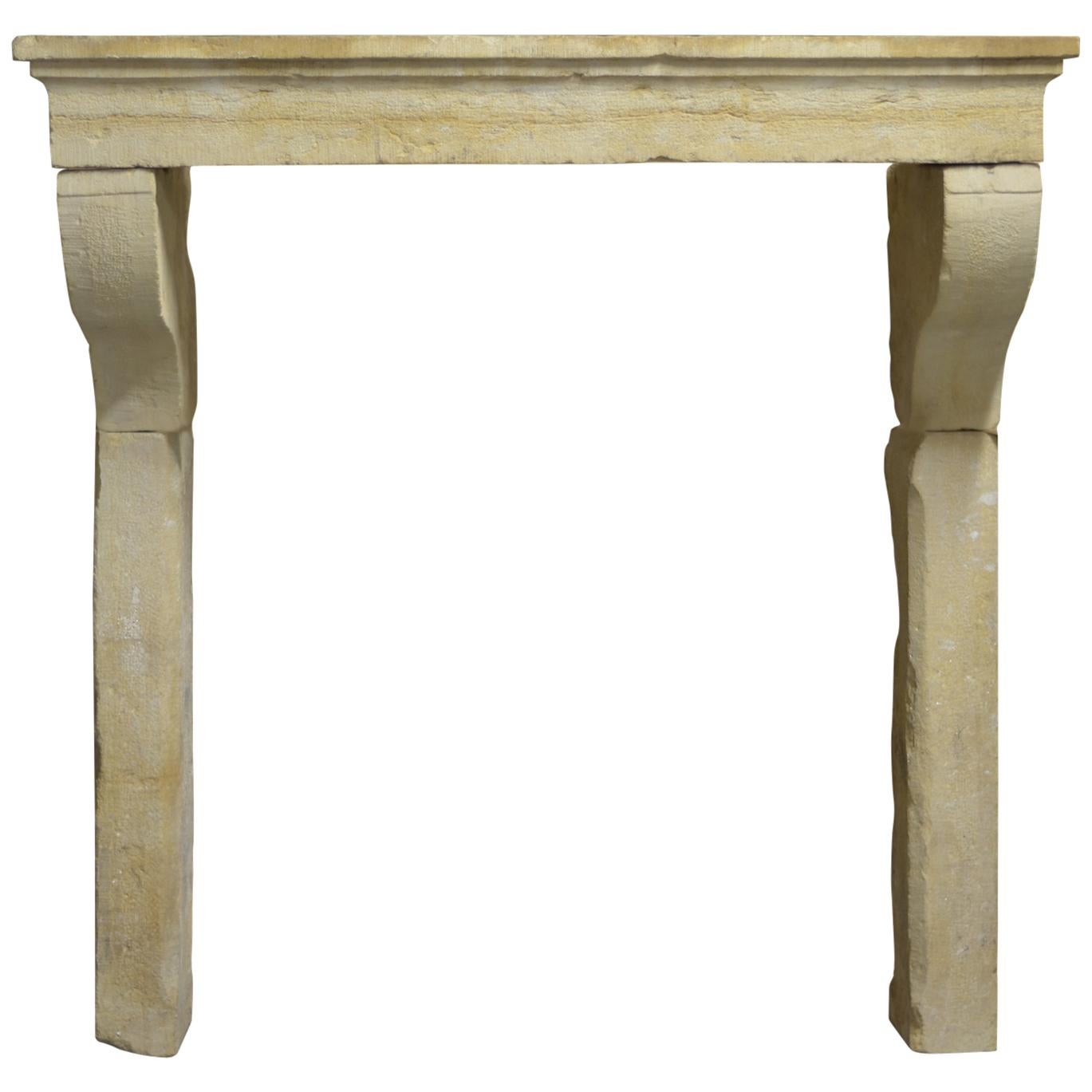 Tall Antique French Fireplace Mantel