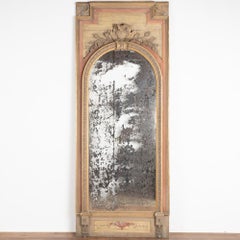Tall Antique French Gold Gilt Carved Mirror, circa 1850-70