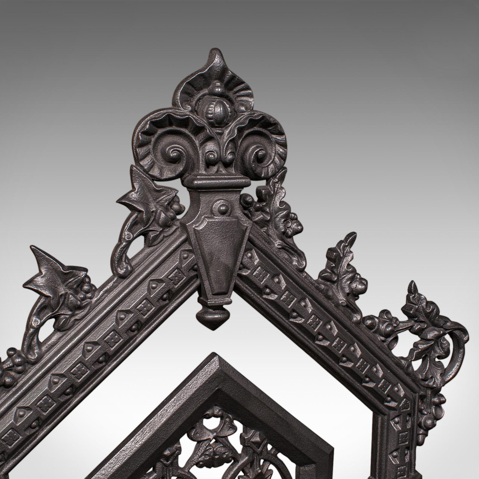 Fer Grand Stand ancien pour bâton de couloir, anglais, porte-parapluies, victorien, Circa 1870 en vente