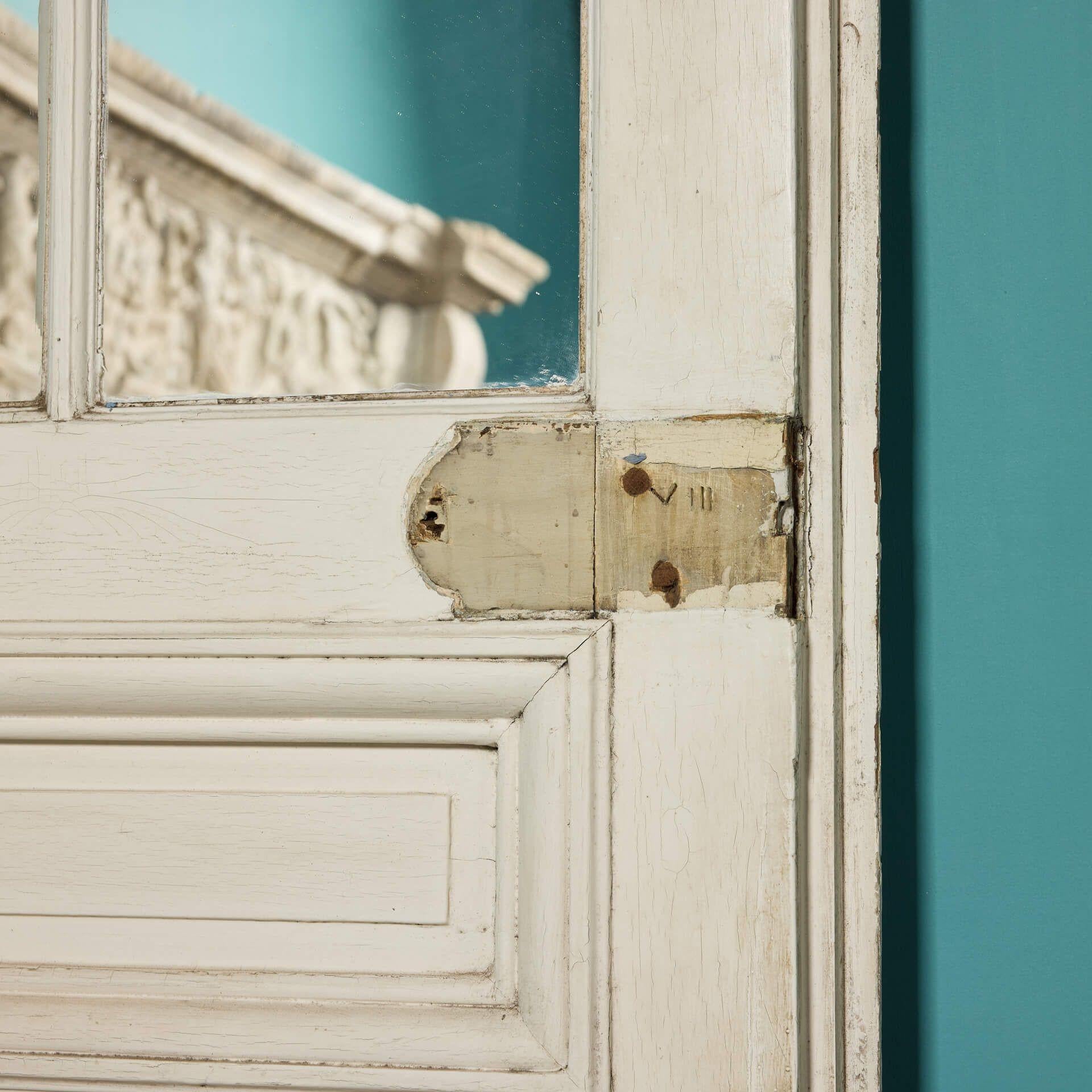 Francese Porta a specchio alta in stile Antique Mirror in vendita