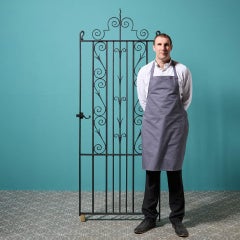 Tall Antique Wrought Iron Gate