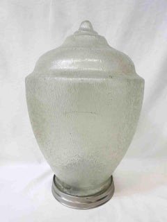 Tall Art Deco Acorn Ceiling Polycarbonate Globe Pendant