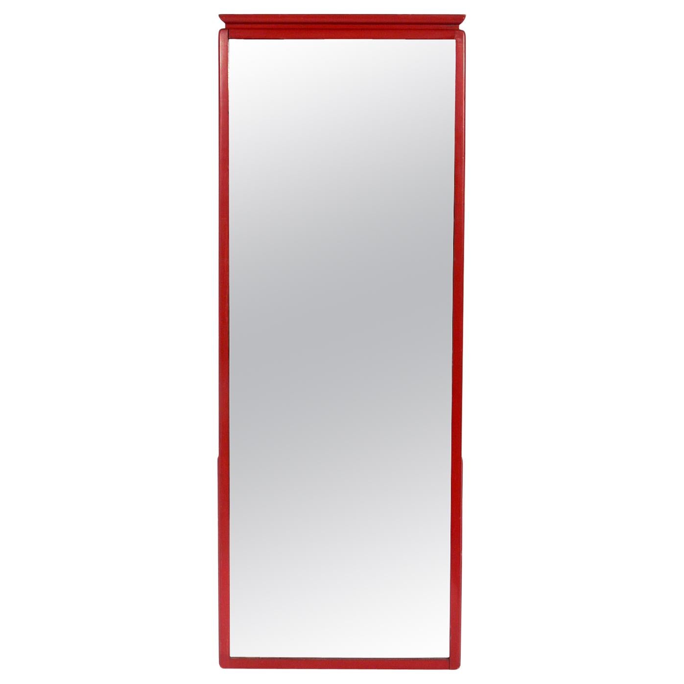 Tall Art Deco Mirror Designed by Donald Deskey