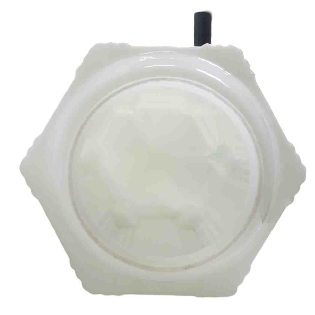 20th Century Tall Art Deco Stepped Skyscraper Ceiling Glass Globe Pendant, 4 Available For Sale