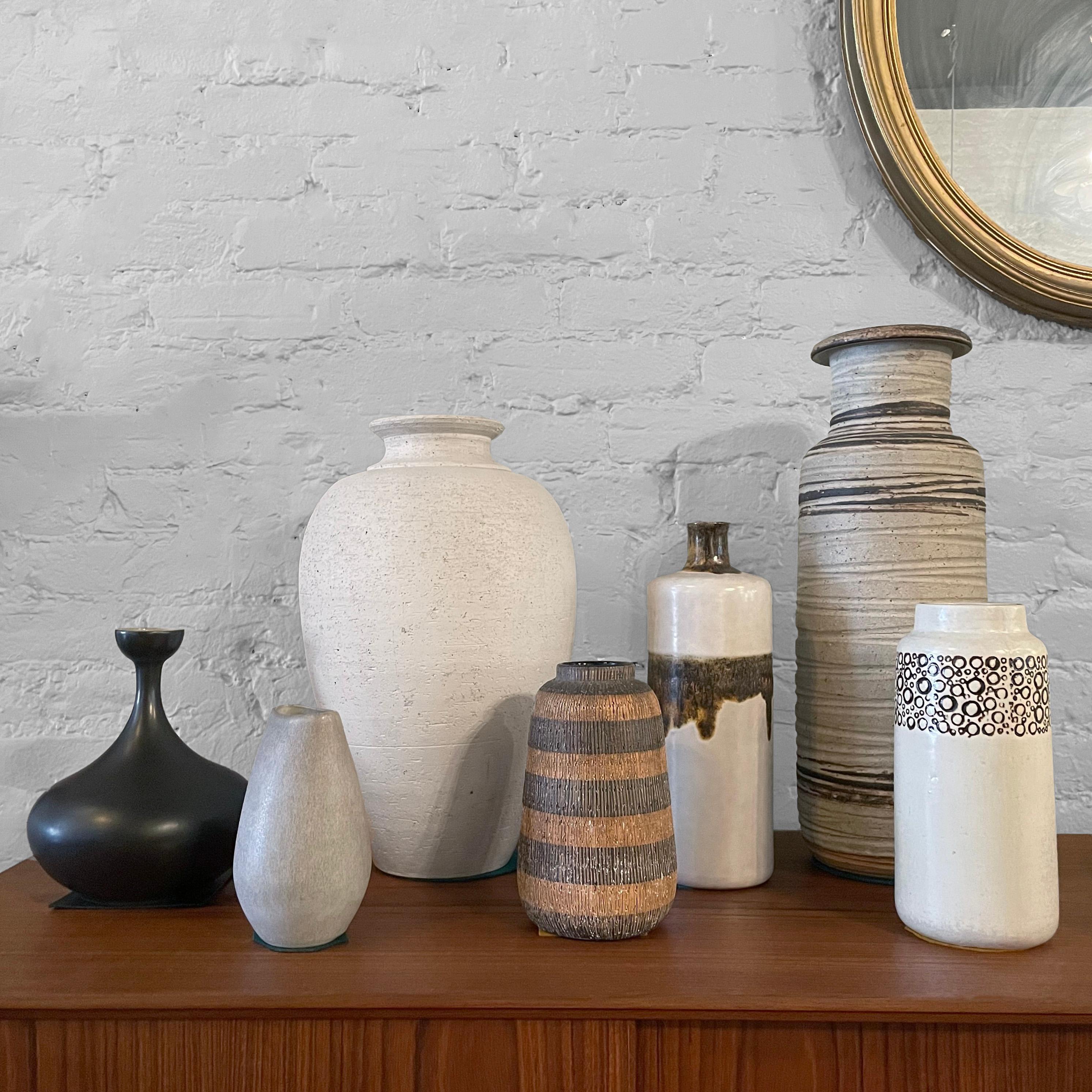 Vaso alto in ceramica artistica di Bitossi per Rosenthal Netter in vendita 3