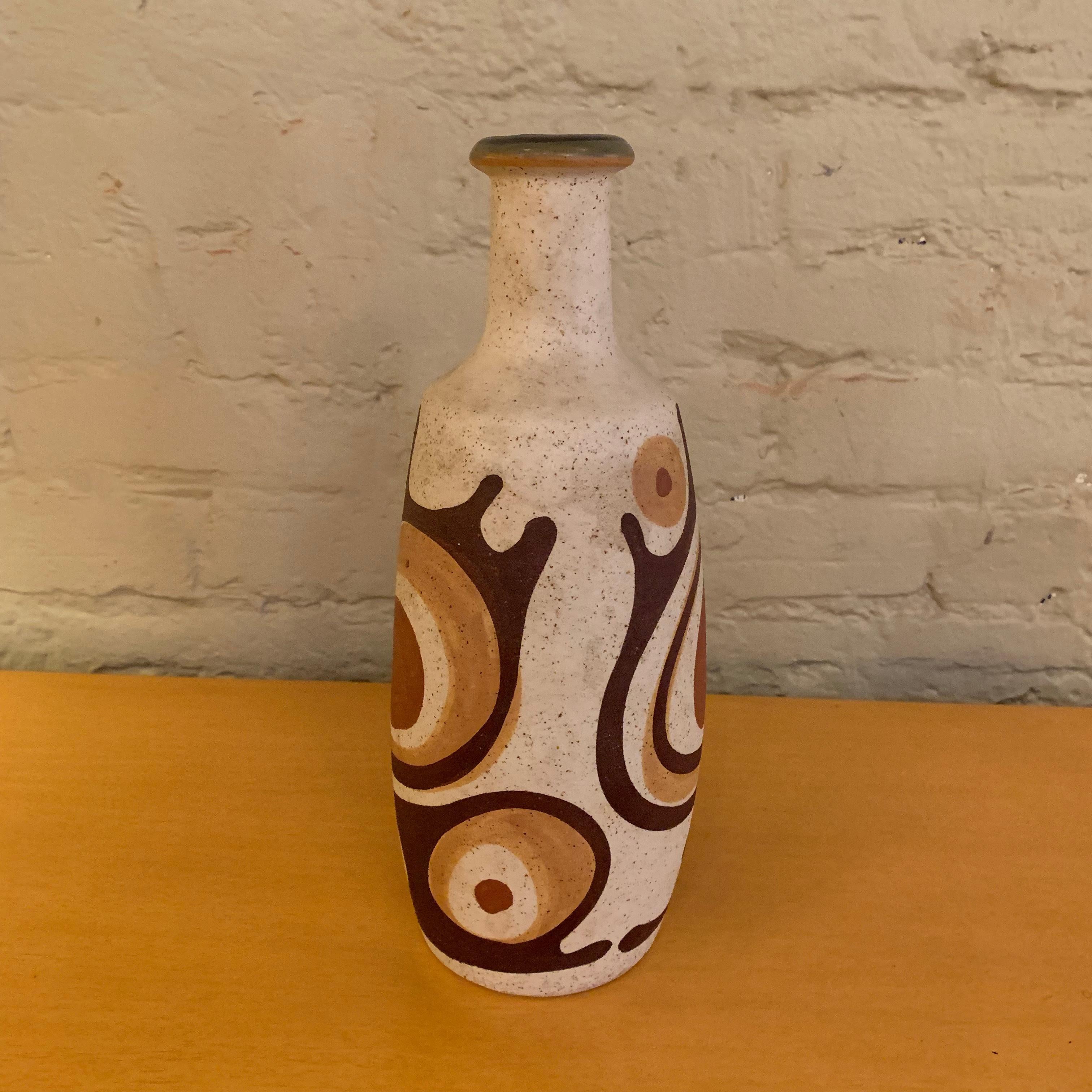 Hohe Vase aus Kunstkeramik von Lapid:: Israel (Israelisch)