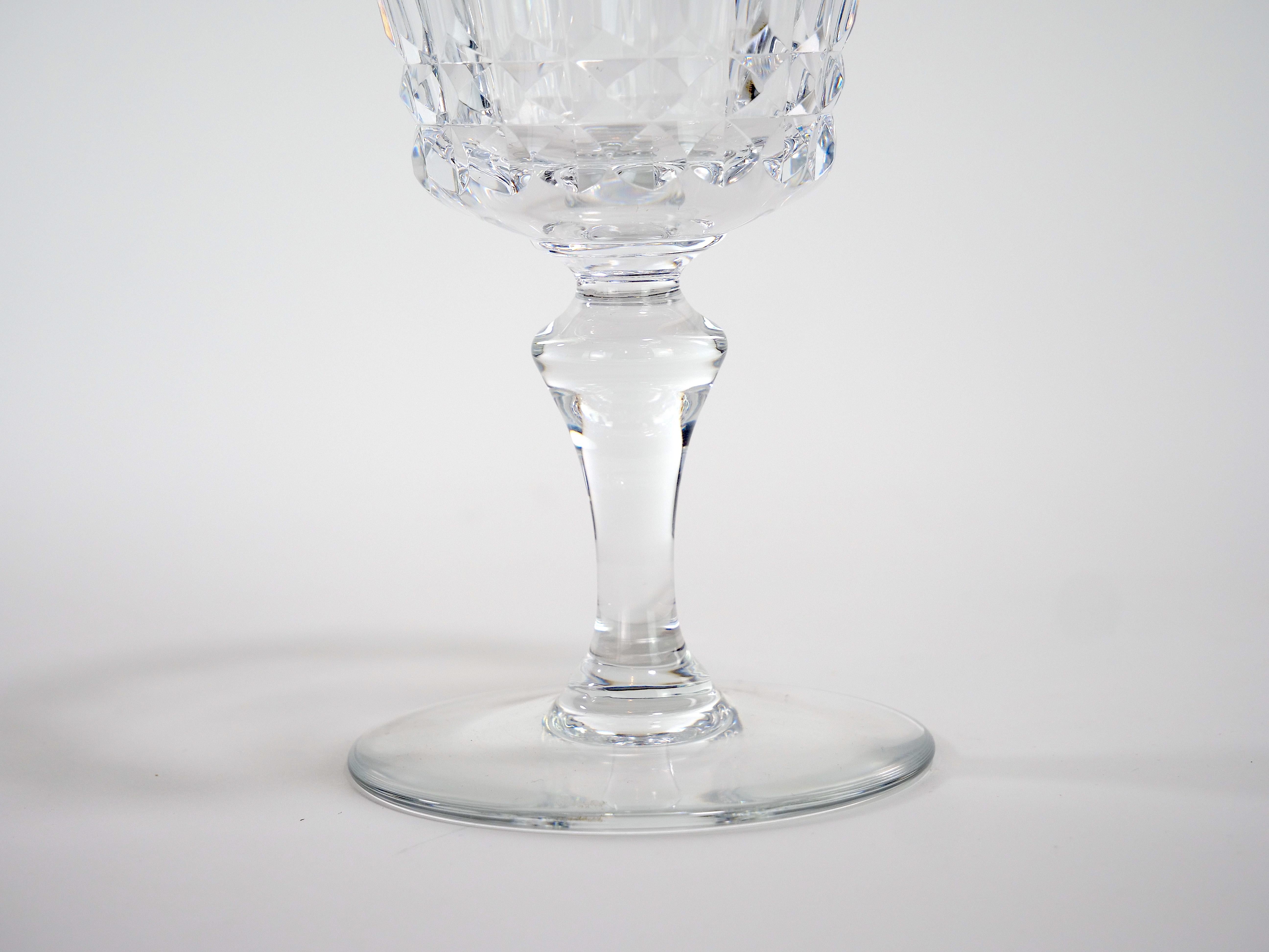 Tall Baccarat Crystal Barware / Tableware Service / 12 People For Sale 3