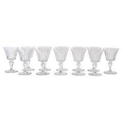 Servizio da bar e da tavola in cristallo Baccarat alto / 12 persone