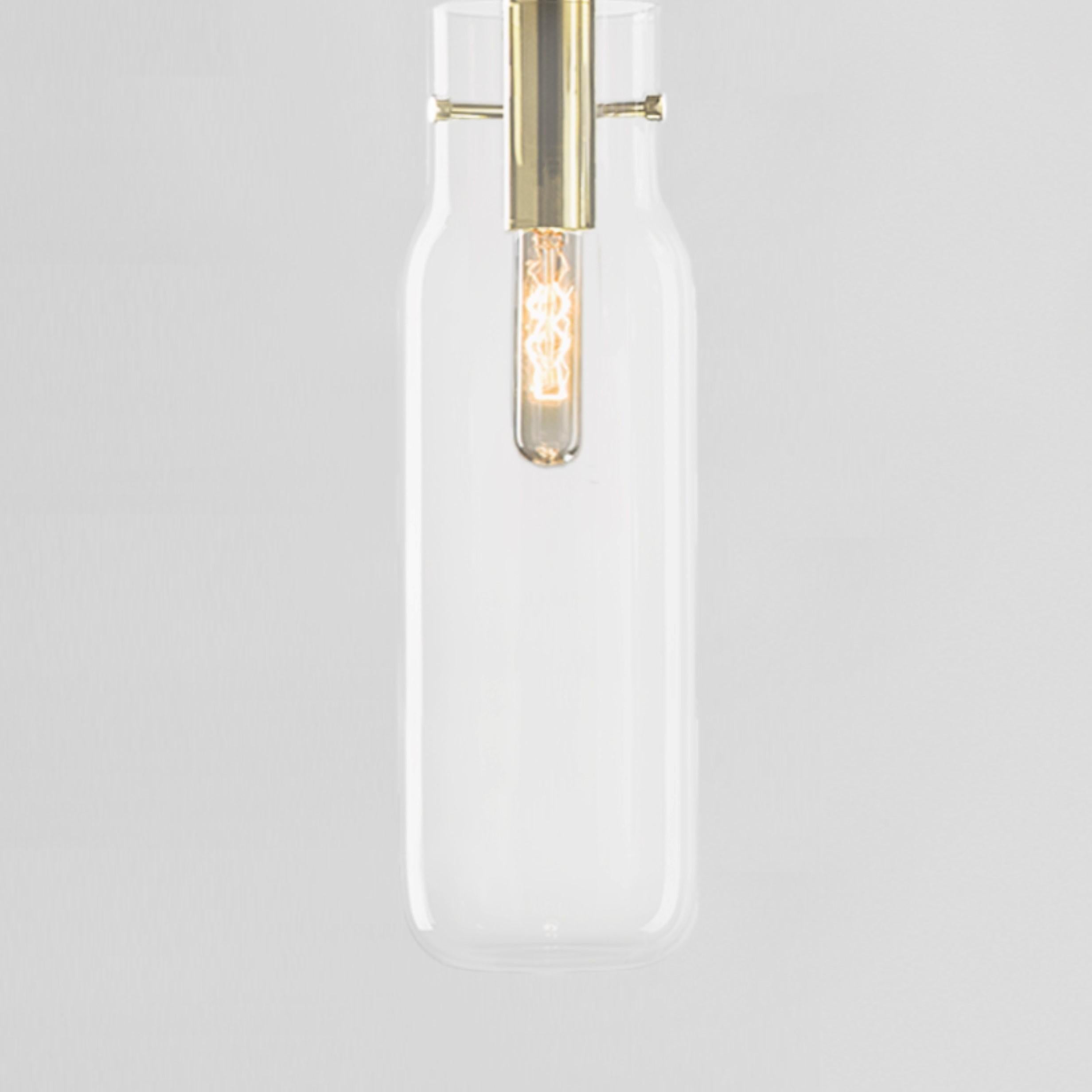 Czech Tall Bandaska Pendant Light by Dechem Studio For Sale