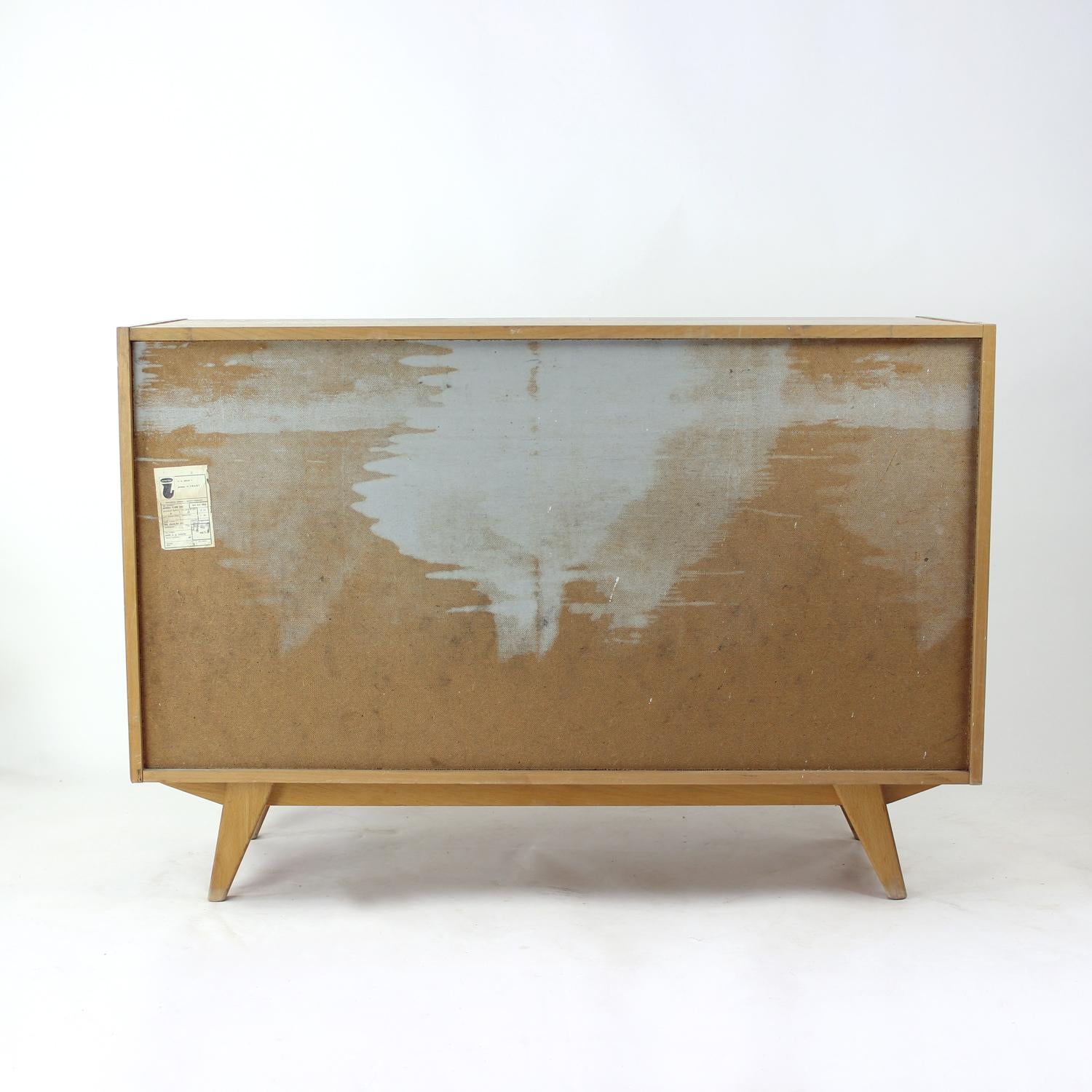 Tall Bar Sideboard U 460 By Jiri Jiroutek For Interier Praha, 1960s For Sale 9