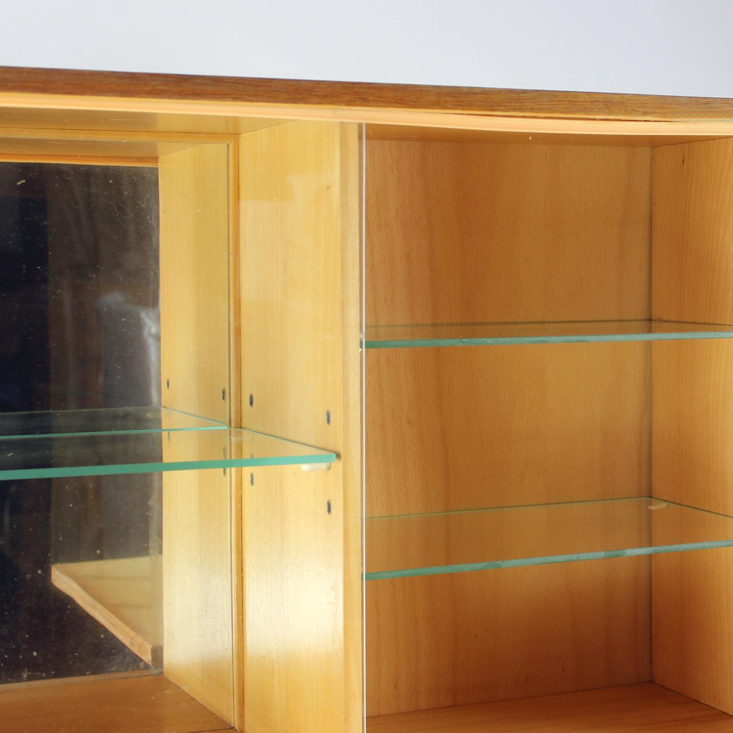 Tall Bar Sideboard U 460 By Jiri Jiroutek For Interier Praha, 1960s In Good Condition For Sale In Zohor, SK