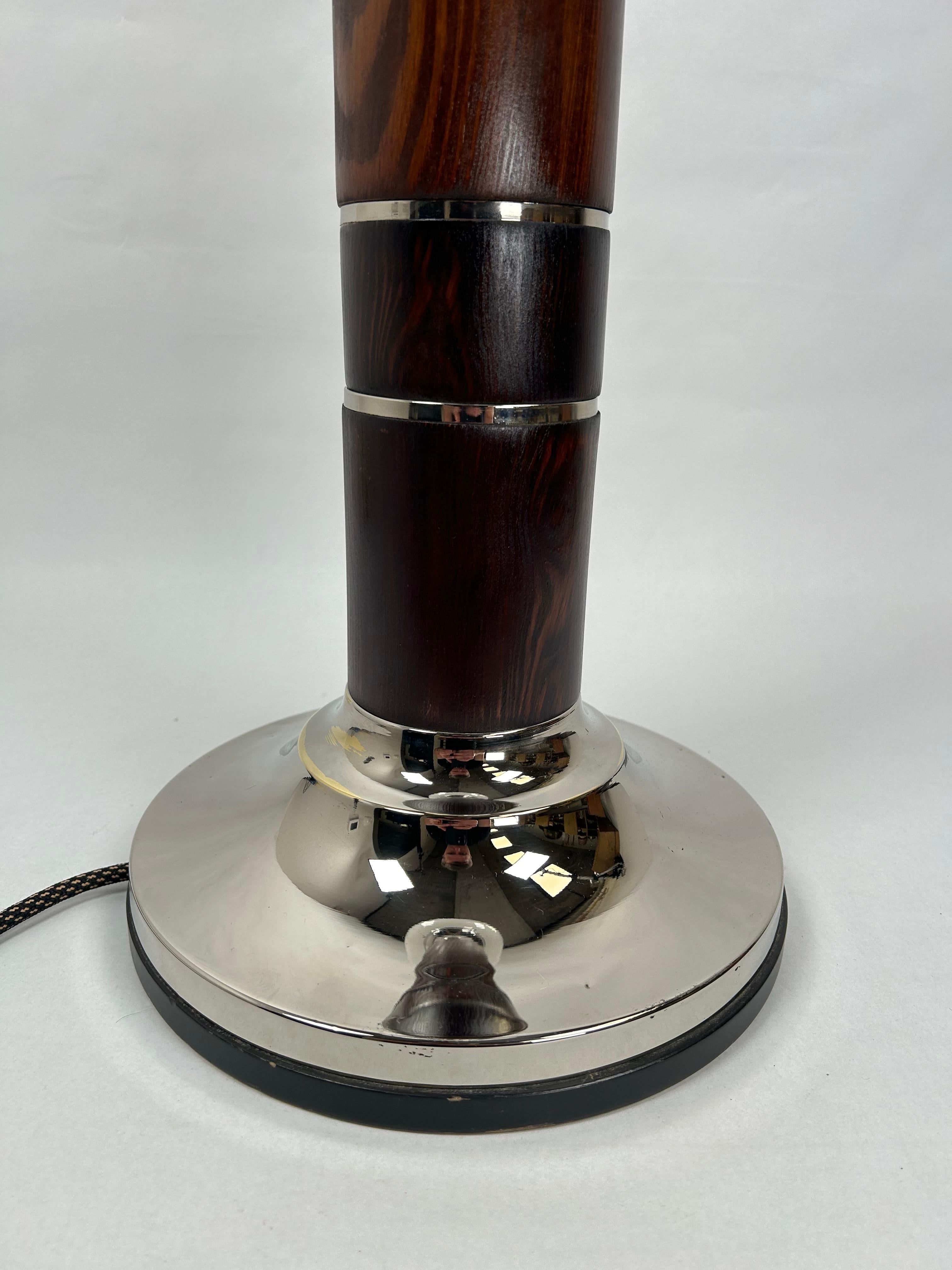 Slovak Tall bauhaus table lamp For Sale