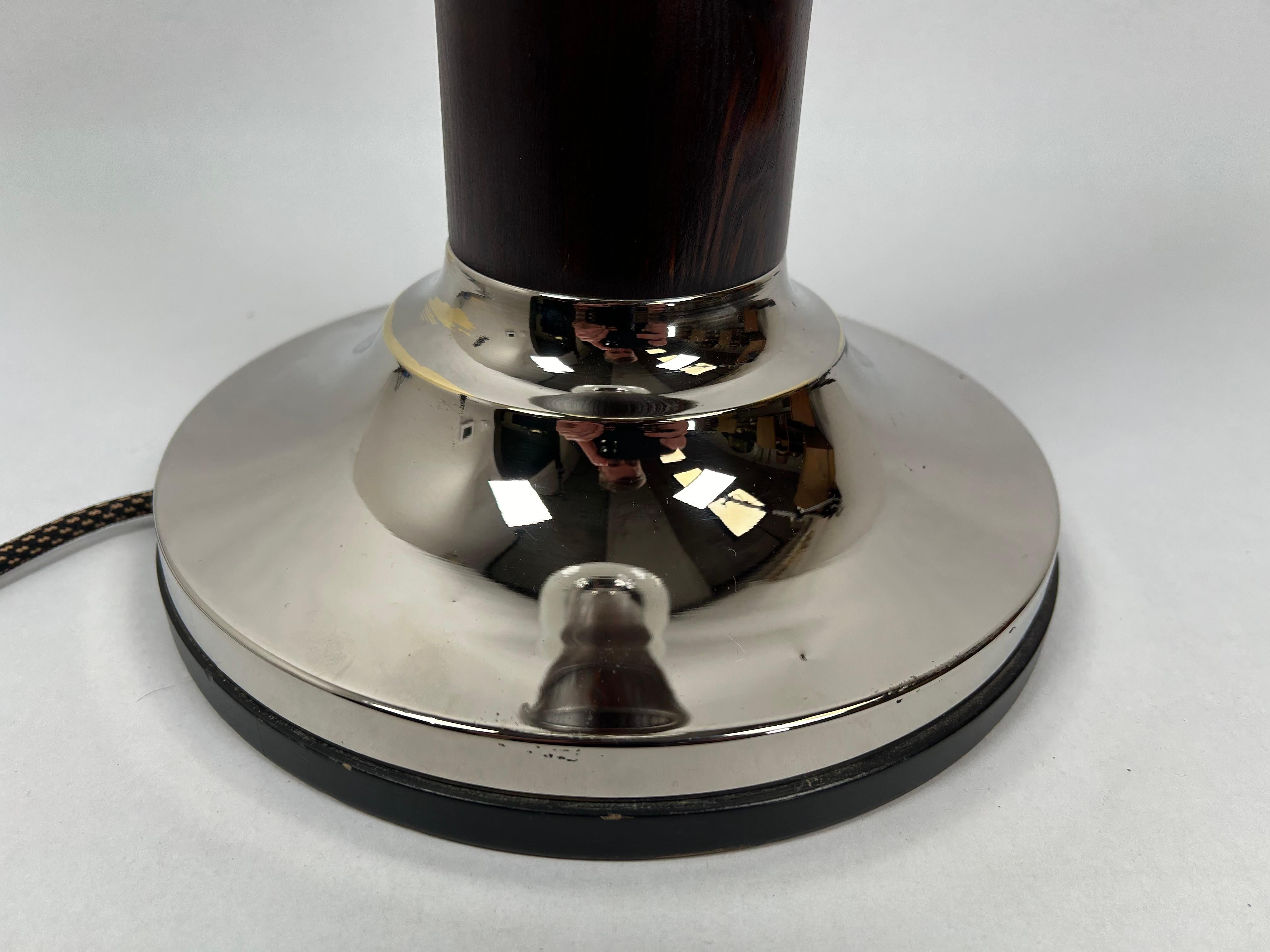 Tall bauhaus table lamp In Excellent Condition For Sale In Banská Štiavnica, SK