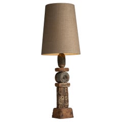 Tall Bernard Rooke Table Lamp, England 1960
