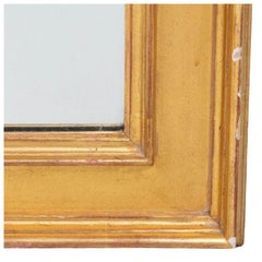 Tall Beveled Giltwood Frame Mirror