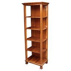 Antique Tall Biedermeier Bookshelf