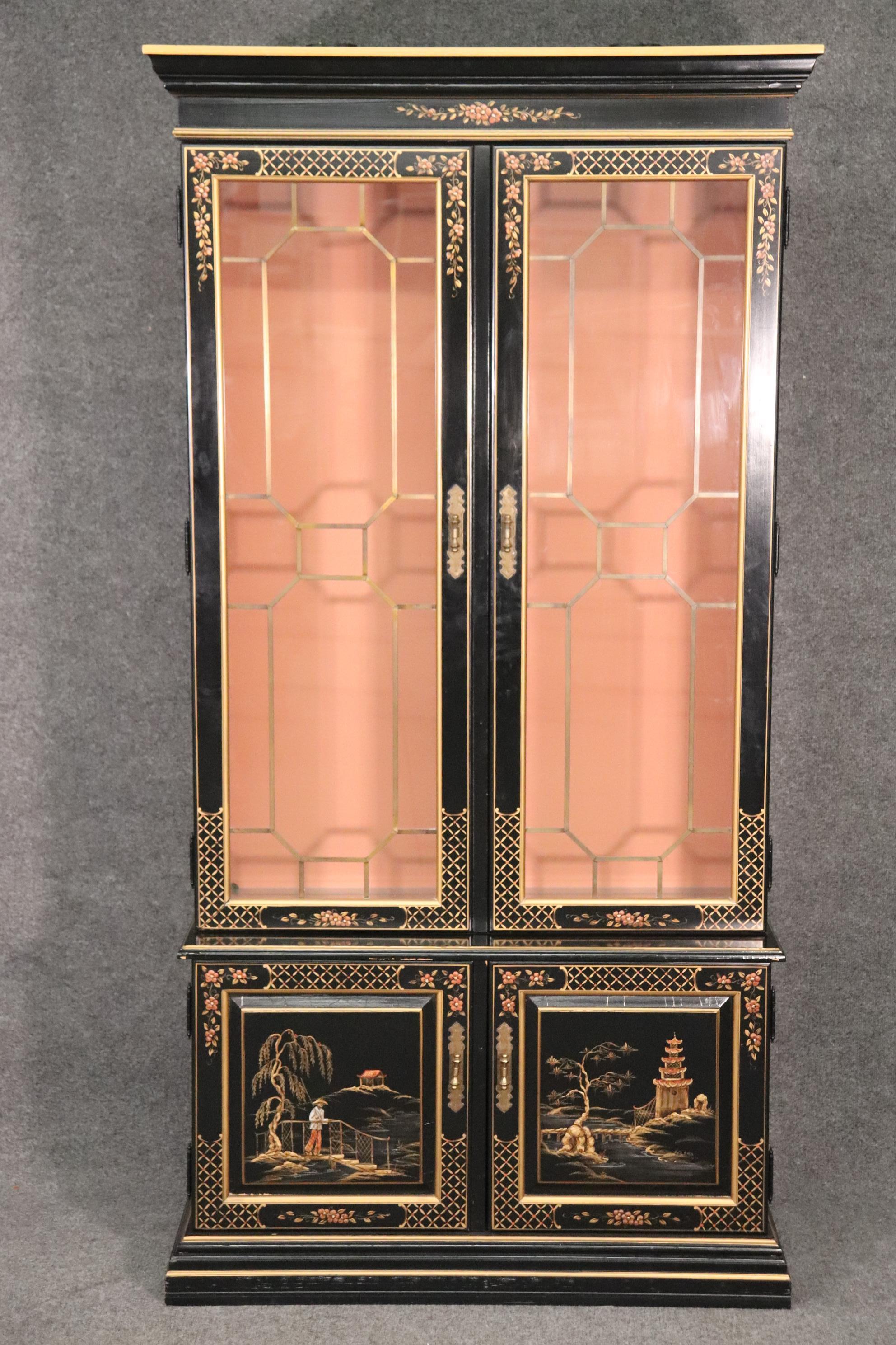 antique china cabinet 1950
