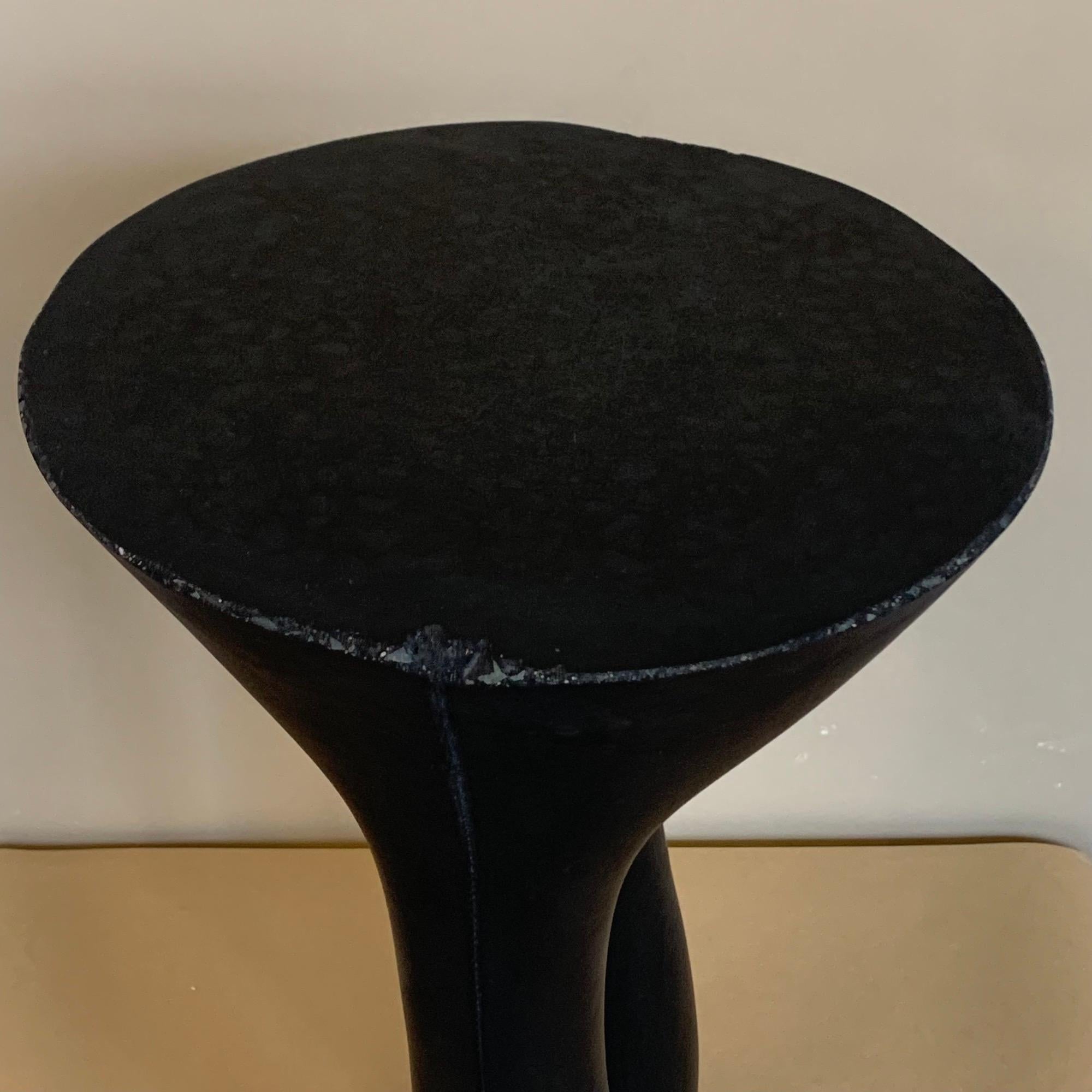 Modern Tall Black Kreten Side Table from Souda, Factory 2nd
