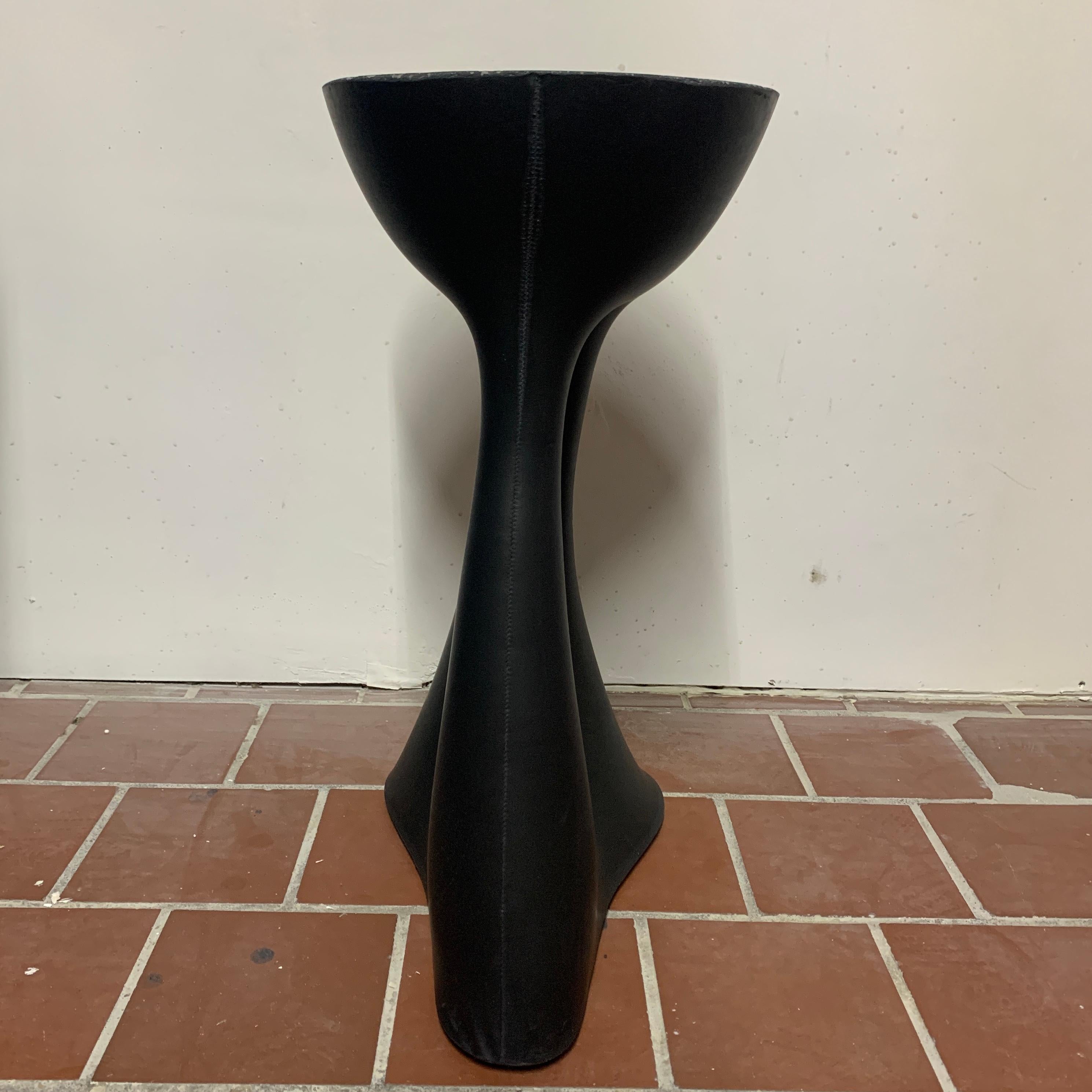 Modern Tall Black Kreten Side Table from Souda, Factory 2nd