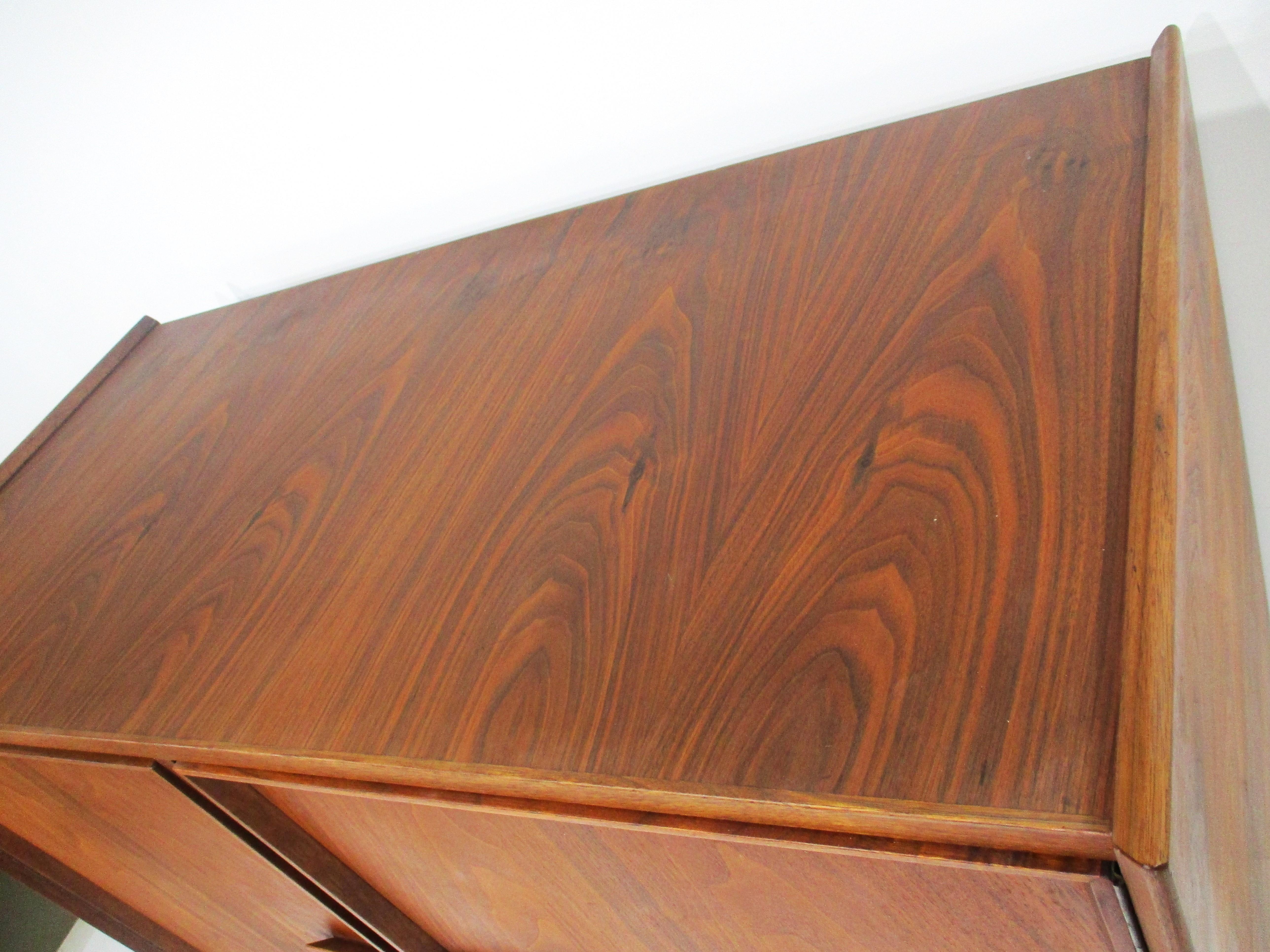 Tall Black Walnut Dresser / Chest in the style of George Nakashima  4
