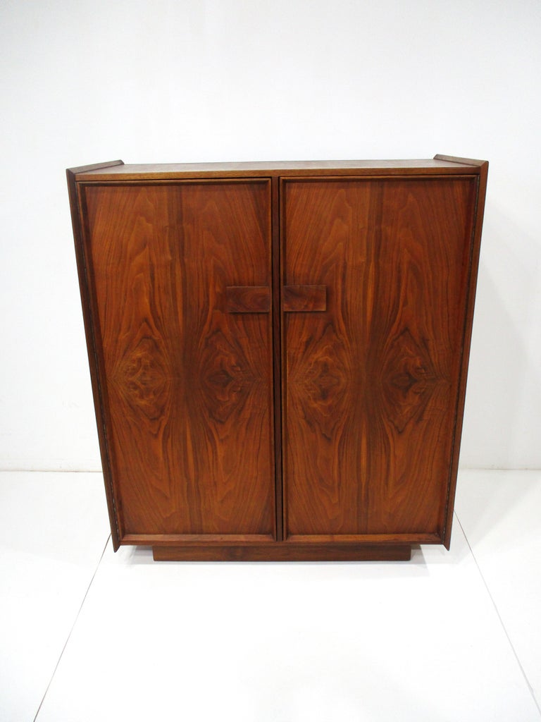 Tall Black Walnut Dresser / Chest in the style of George Nakashima at  1stDibs