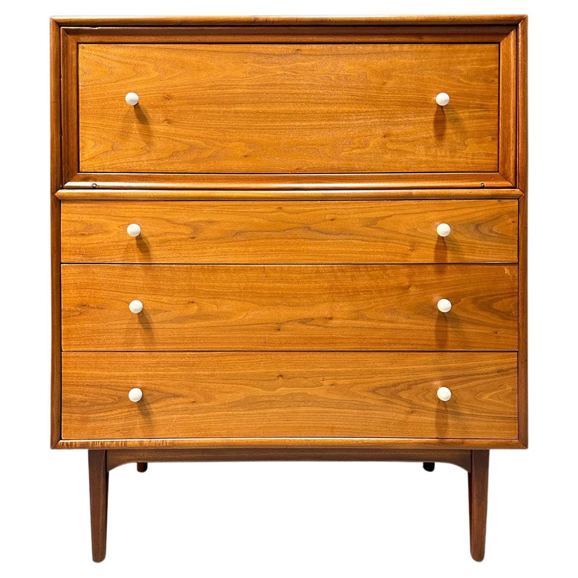 Commode haute garçon à cinq tiroirs de Kipp Stewart pour Drexel Declaration, États-Unis, vers les années 1960