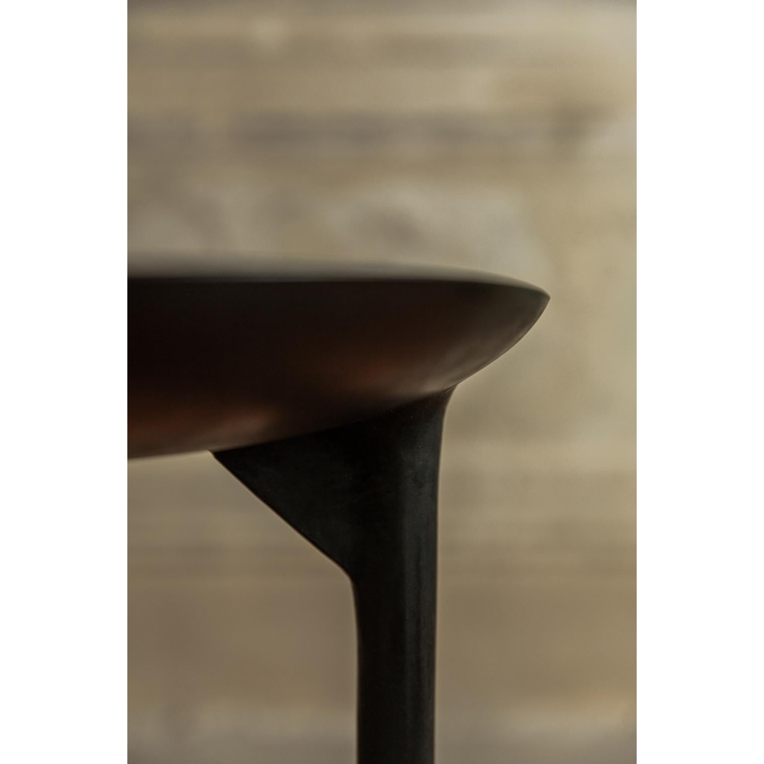 French Tall Brazier Table by Rick Owens