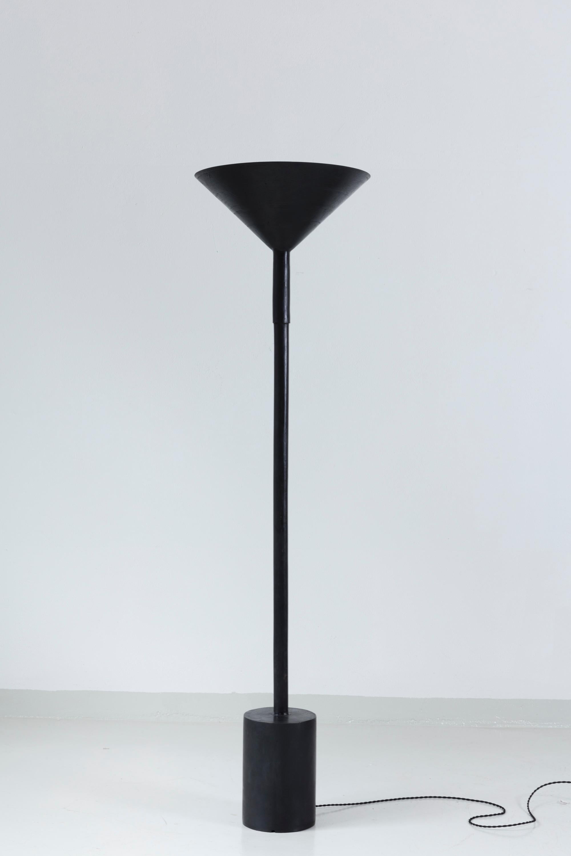 Tall Bronze Floor Lamp by Tinatin Kilaberidze For Sale 1