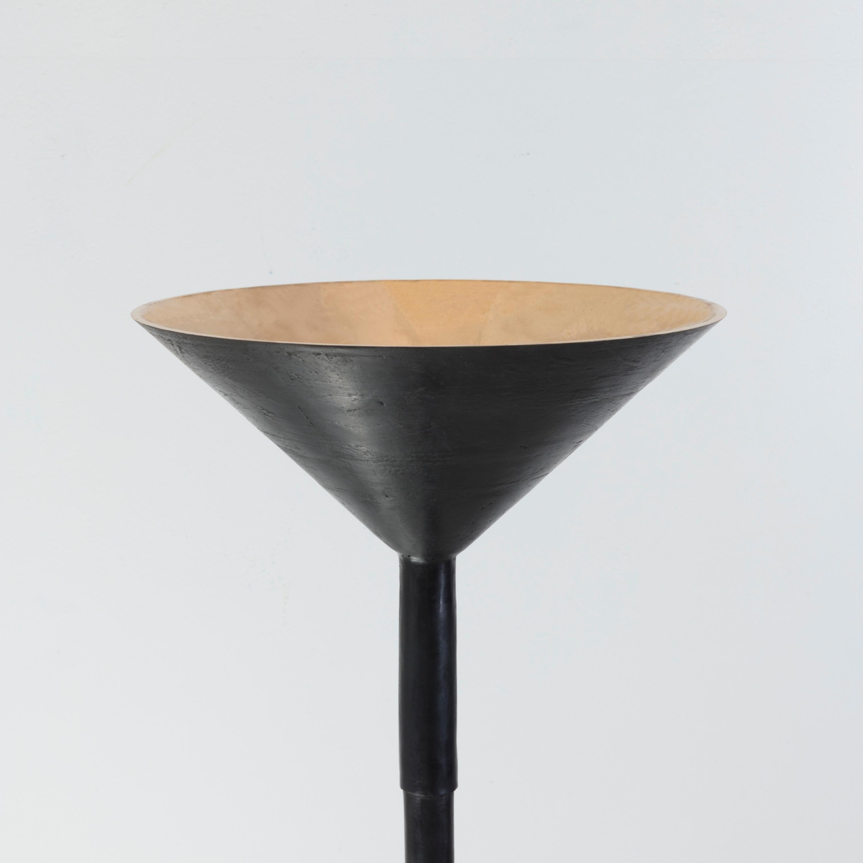 Tall Bronze Floor Lamp by Tinatin Kilaberidze For Sale 3