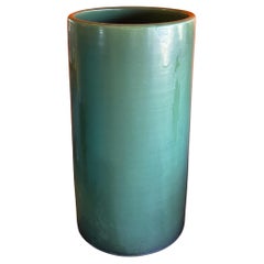 Tall California Design MCM Ceramic Planter in the Style of Gainey