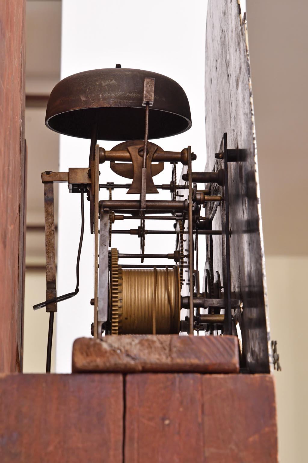 Tall Case Grandfather Clock by Nathaniel Edgecombe, Bristol, England, circa 1835 7