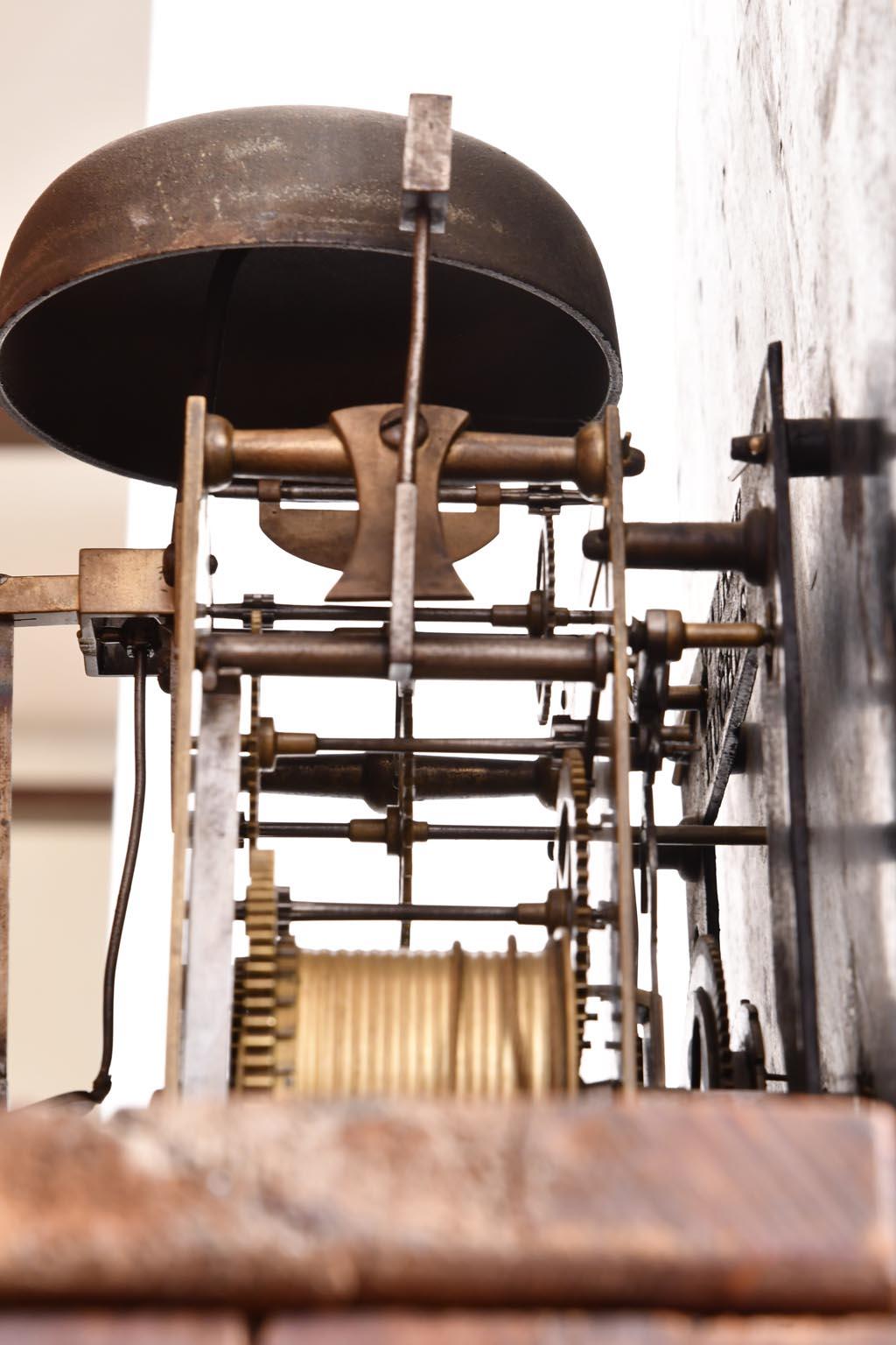 Tall Case Grandfather Clock by Nathaniel Edgecombe, Bristol, England, circa 1835 8