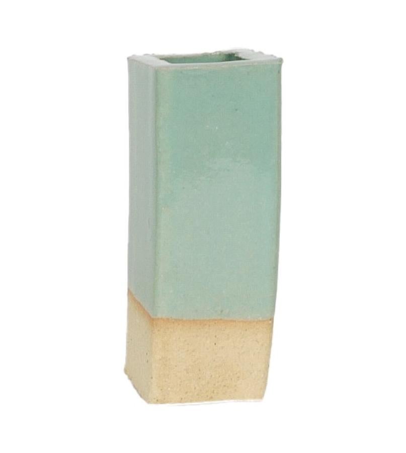 Triple tier ceramic hex side table in Gloss Mint. Made to order.

BZIPPY ceramic goods are one-of-a-kind stoneware / earthenware editions including furniture, planters and home accessories. 

Each piece is designed, hand-built, glazed, and fired in