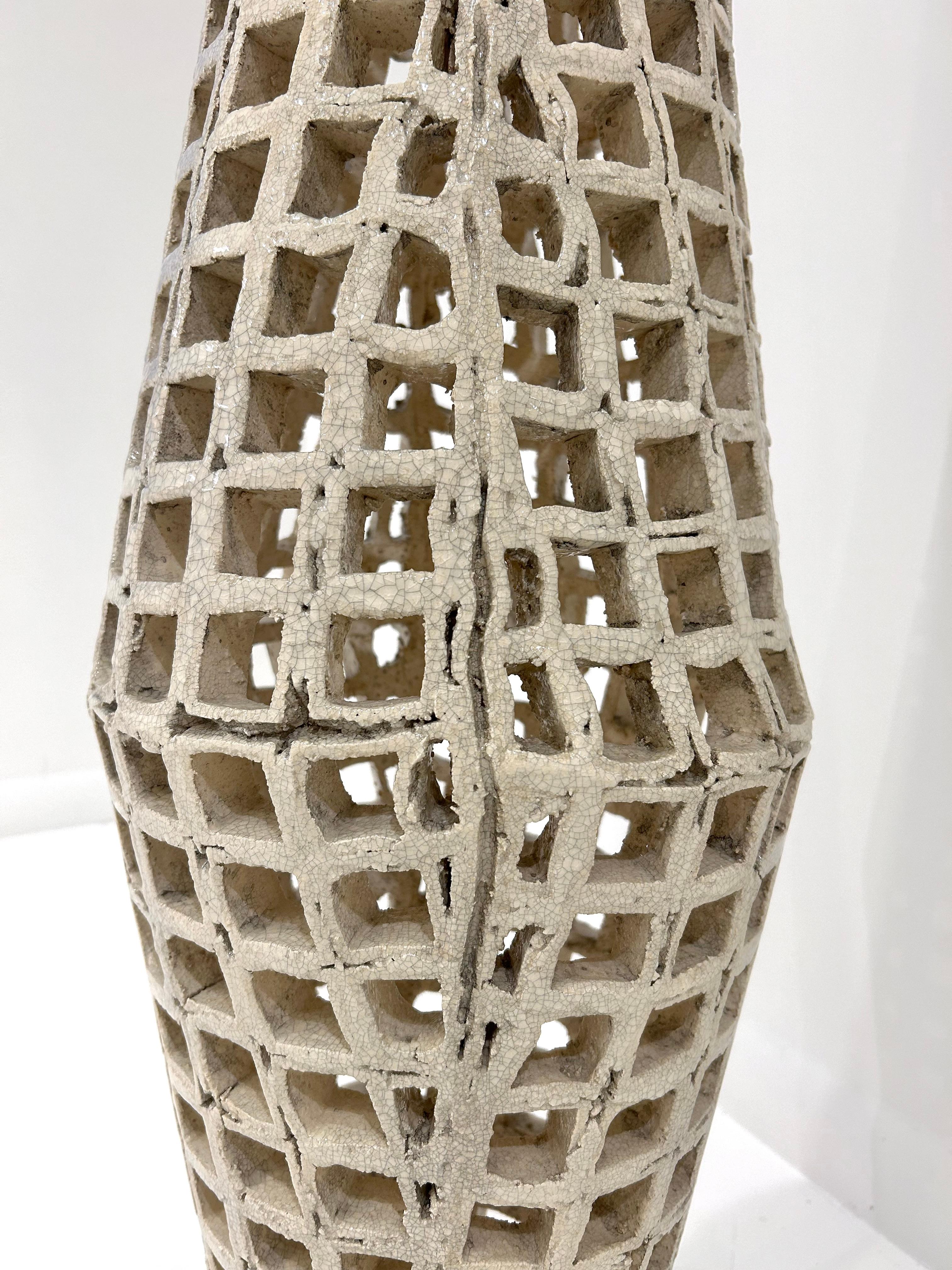 Tall Ceramic Sculpture by Matteo Naggi im Angebot 4