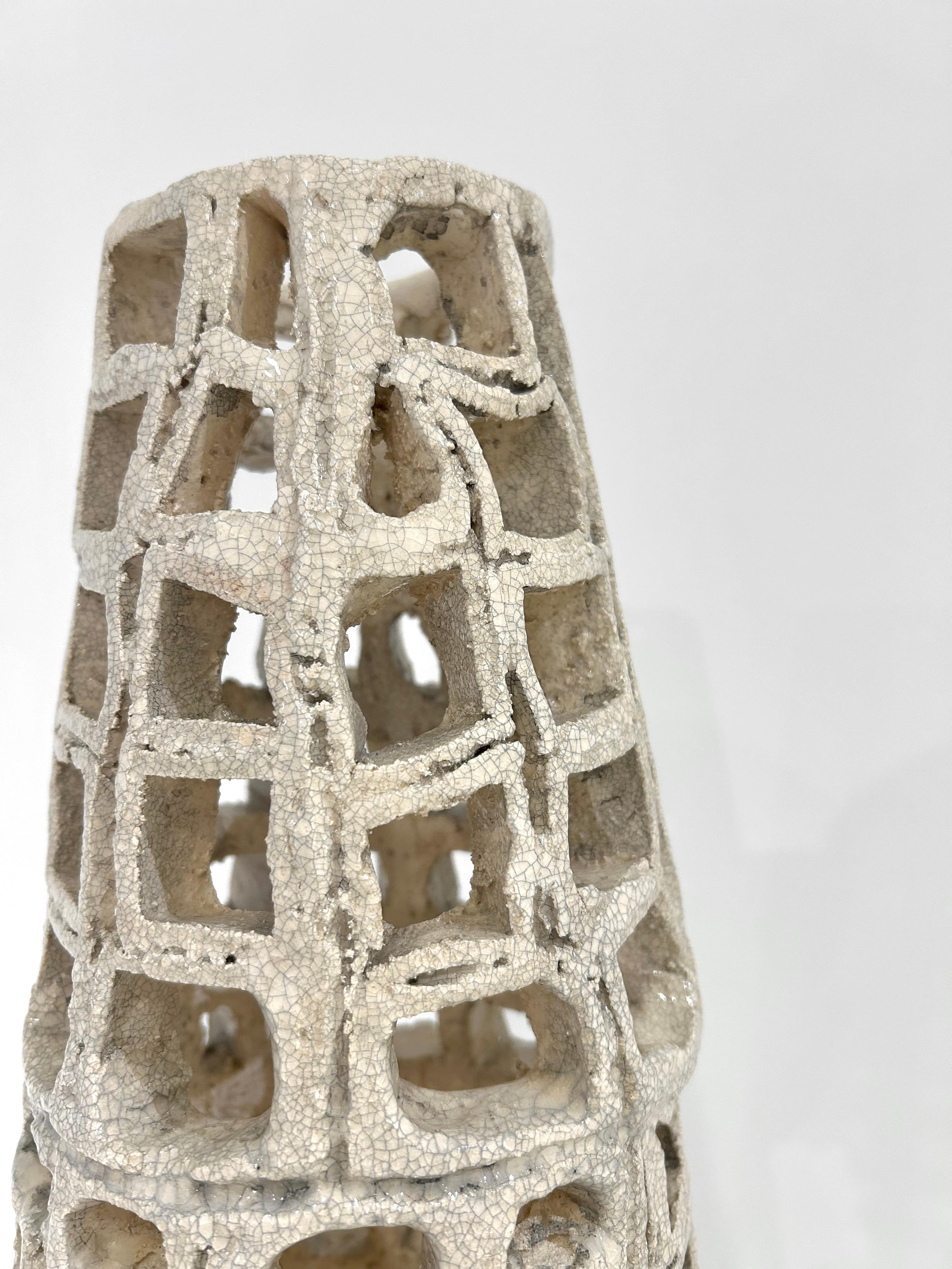 Tall Ceramic Sculpture by Matteo Naggi im Angebot 1