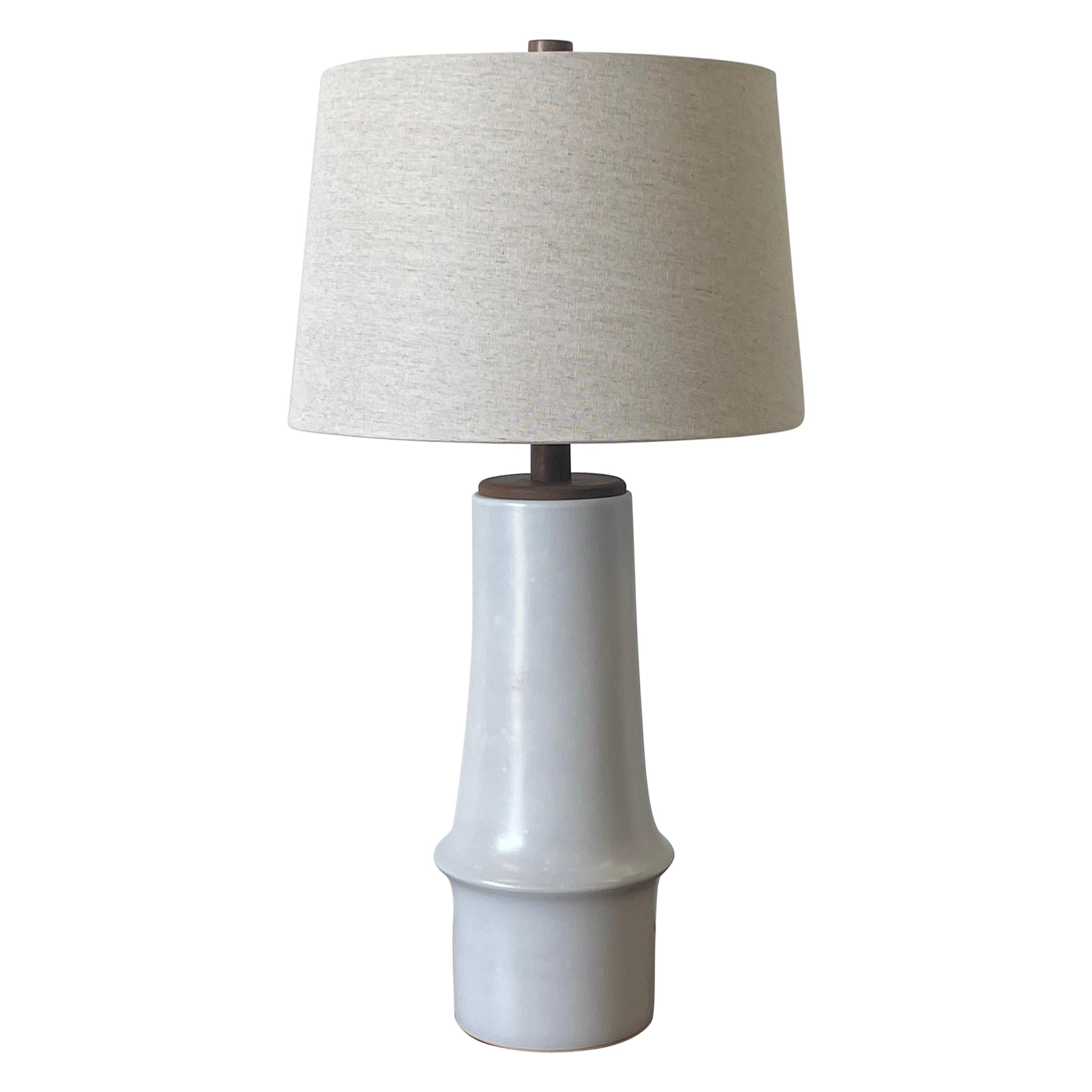 Tall Ceramic Table Lamp by Jane and Gordon Martz For Sale