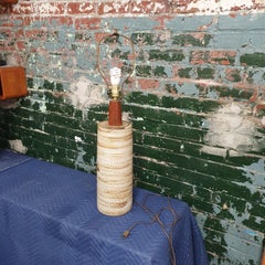 Große Tischlampe aus Keramik von Jane und Gordon Martz aus Marshall Studios