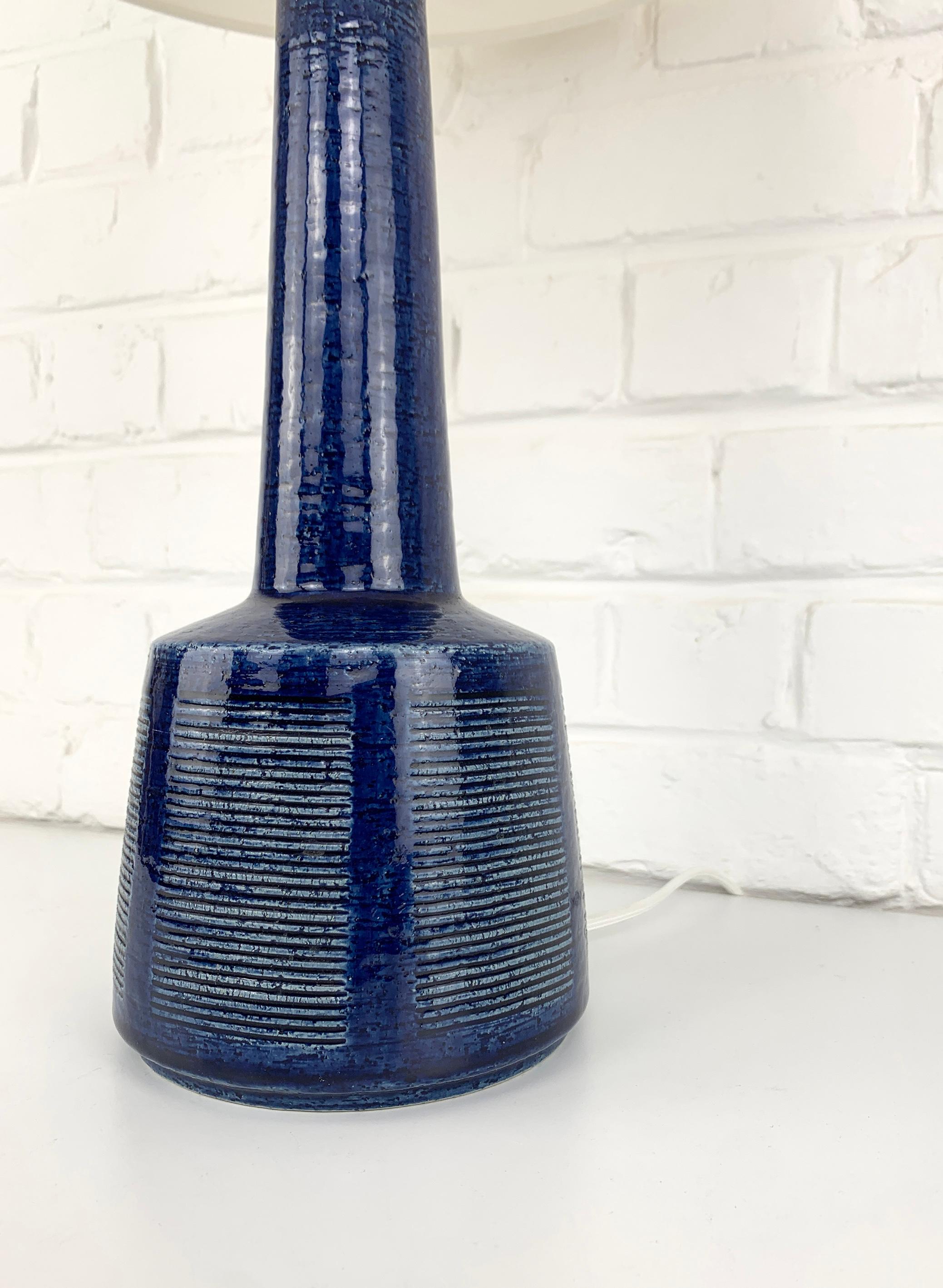Tall Ceramic table lamp by Palshus, Denmark, design by Esben Klint for Le Klint 4