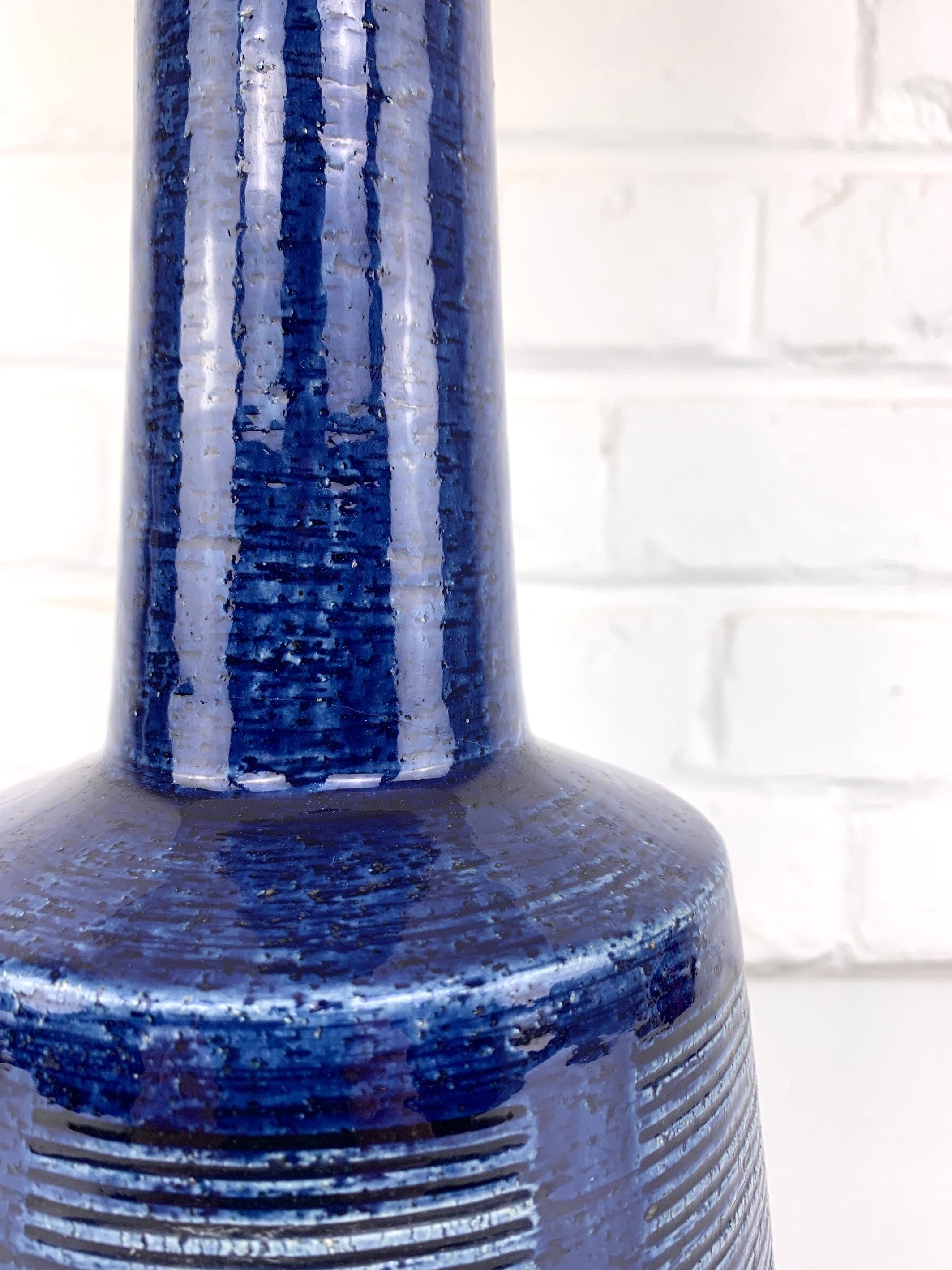 Tall Ceramic table lamp by Palshus, Denmark, design by Esben Klint for Le Klint 5
