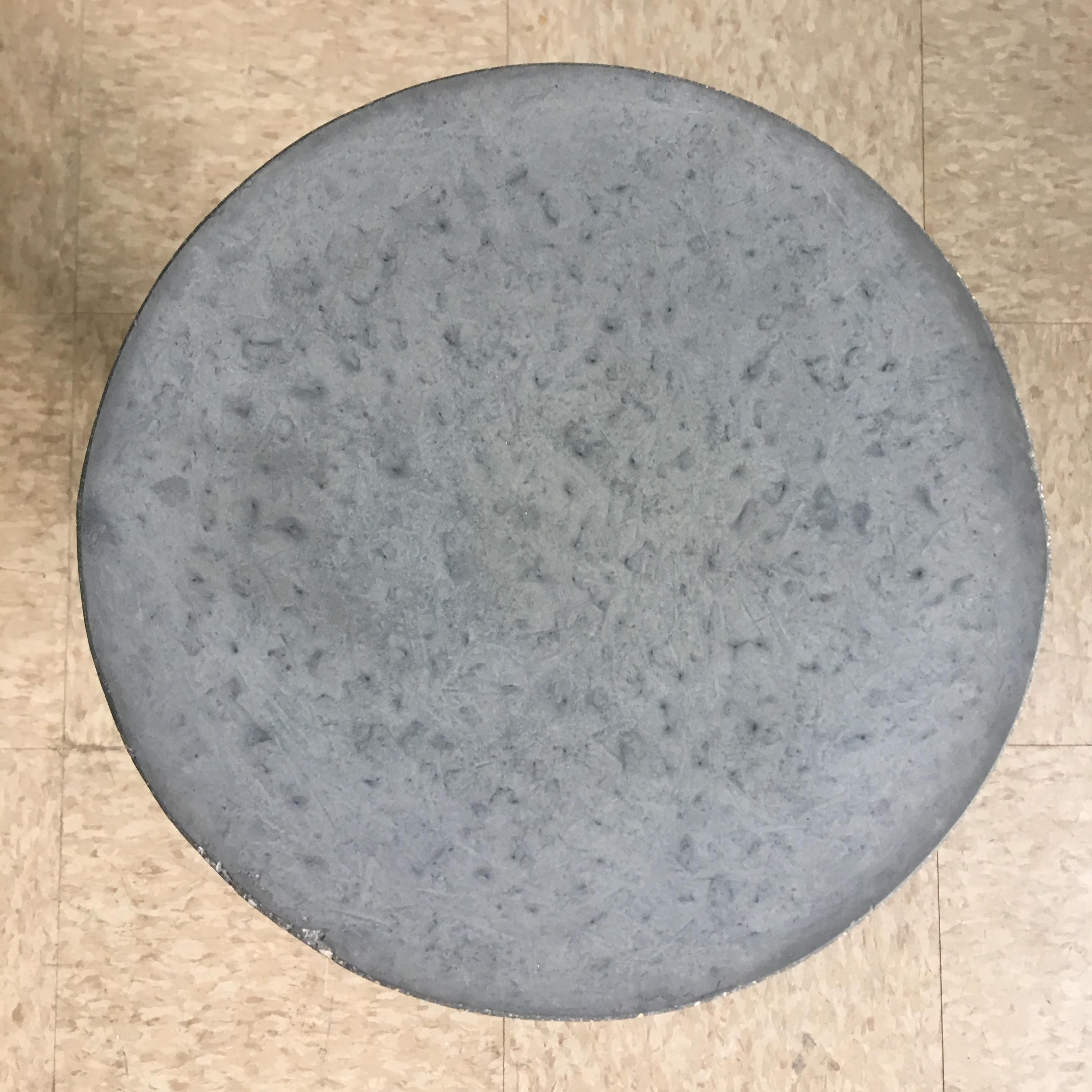 Modern Tall Charcoal Kreten Side Table from Souda, Factory 2nd