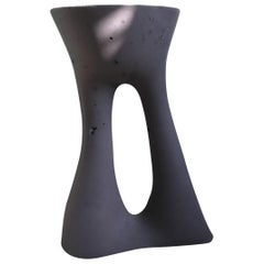Tall Charcoal Kreten Side Table from Souda, Factory 2nd
