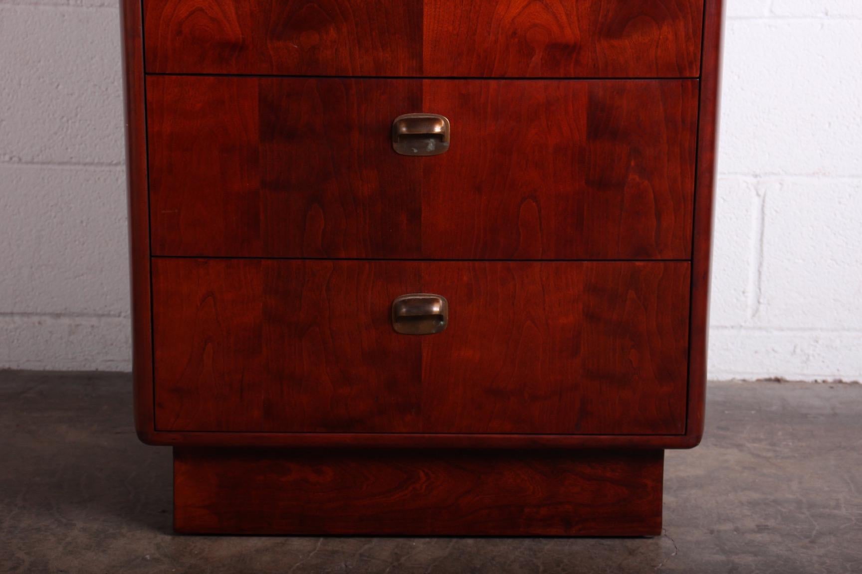 Mid-20th Century Tall Chest by Edward Wormley for Dunbar