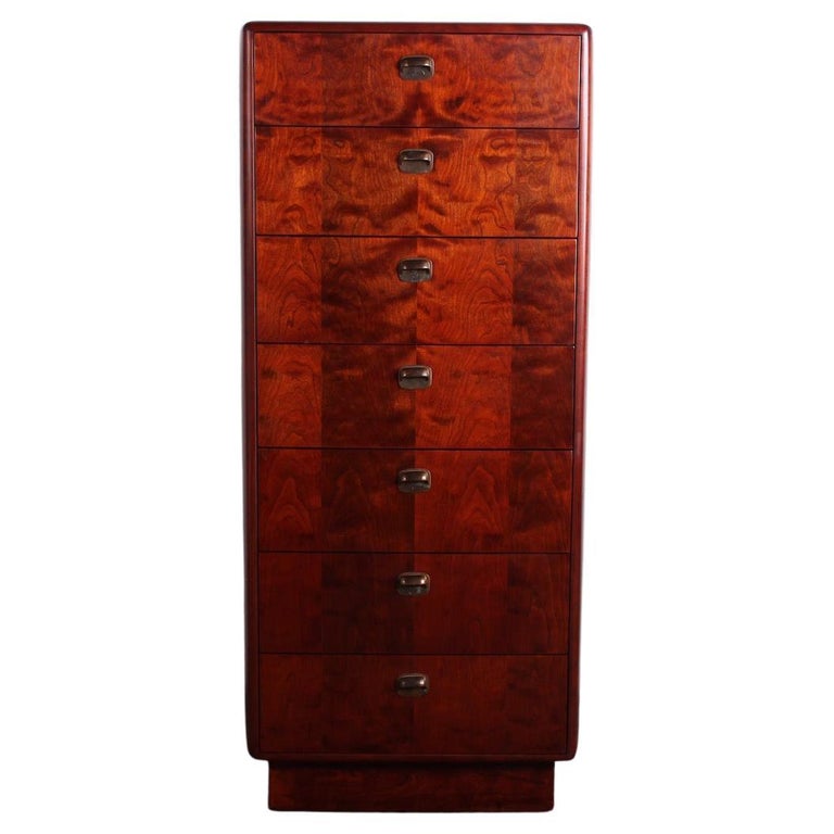 Tall Chest by Edward Wormley for Dunbar at 1stDibs