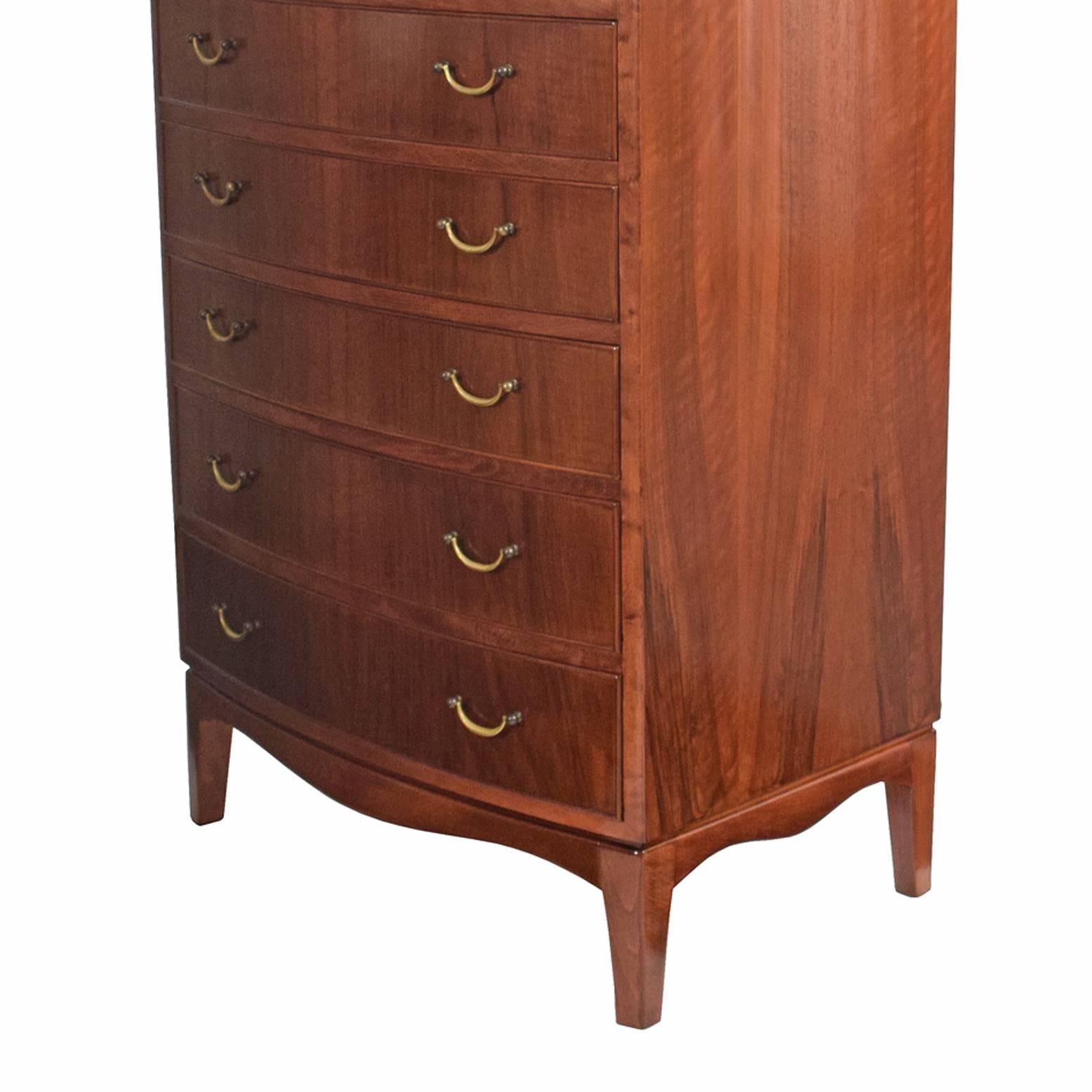 Mid-20th Century Tall Chest of Drawers by Ole Wanscher